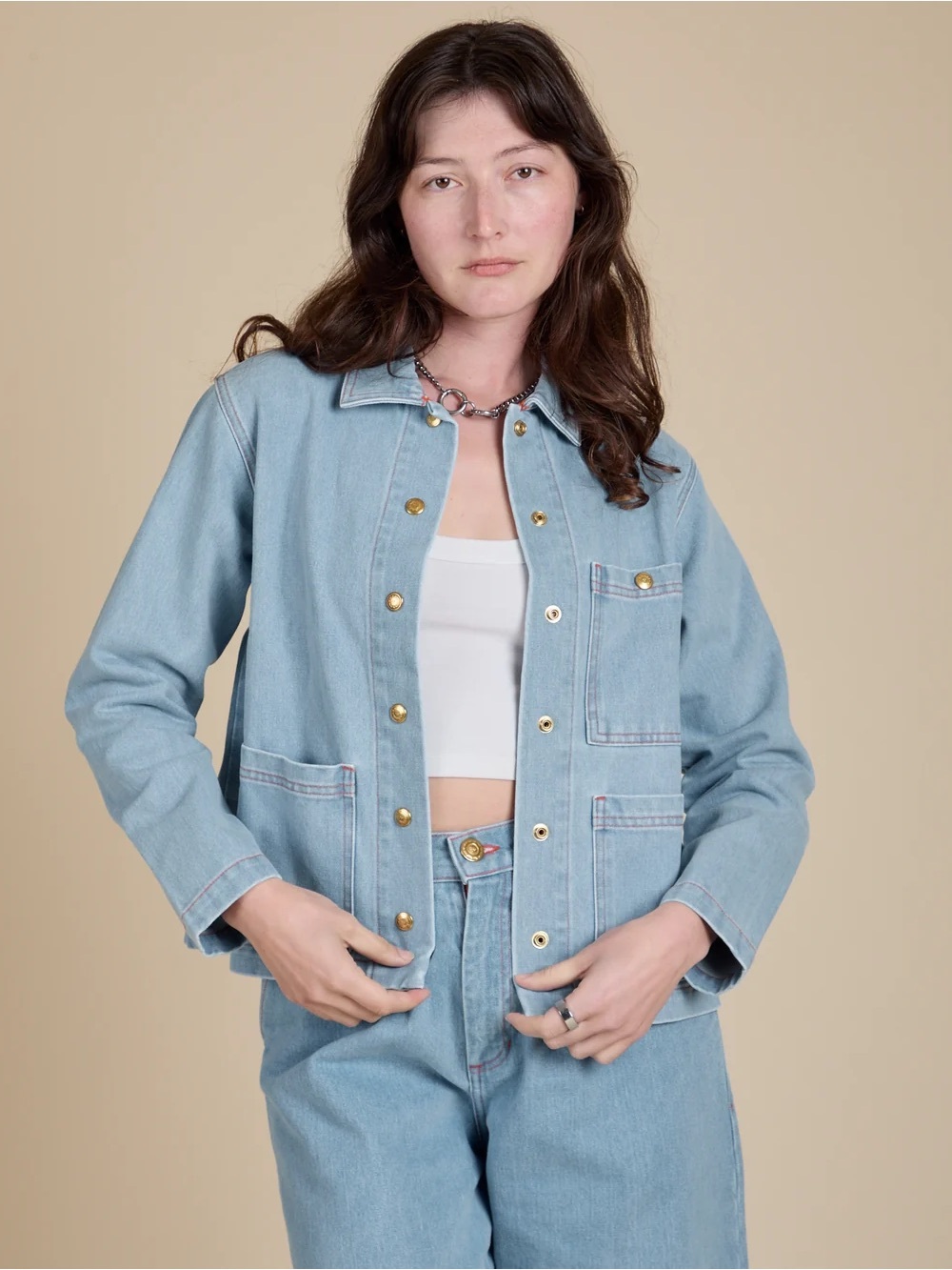 BIG BUD PRESS Work Jacket
Sz XXS (unisex sizing)